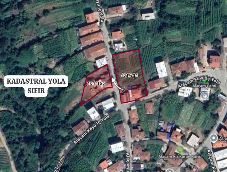 BURSA KESTEL ALAÇAM KÖYÜ'NDE ARSA'NIN 421 M² 'Sİ SATILIKTIR - BURSA KESTEL fotoğraf 4